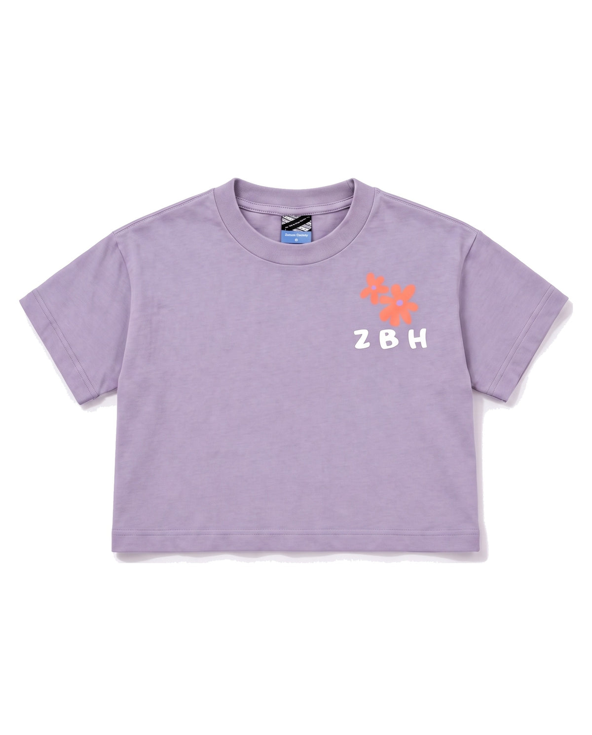 Drop 01 Crop Lilac - front